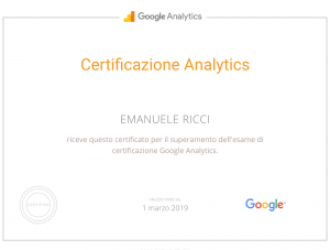 Certificazione-Google-Analytics