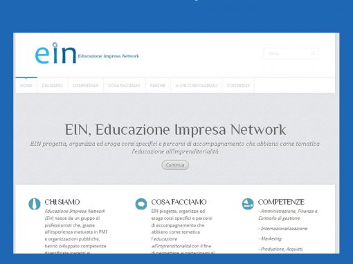 Ein – logo e blog